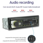 JSD-530 Bluetooth 5.0 Car MP3 Player Support FM / Smart Voice Assistant / Mobile APP - Image 7