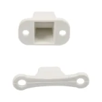 A8624 2 Pair White RV Hatch T-shape Door Fixer Kit with Screws - Image 4
