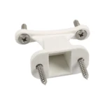 A8624 2 Pair White RV Hatch T-shape Door Fixer Kit with Screws - Image 5