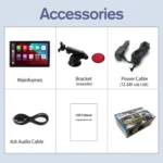 X70-1 Car 7 inch IPS Portable Smart Screen Wireless Screen Projection Carplay Android Auto - Image 14