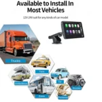 X70-1 Car 7 inch IPS Portable Smart Screen Wireless Screen Projection Carplay Android Auto - Image 7