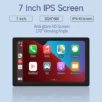 X70-1 Car 7 inch IPS Portable Smart Screen Wireless Screen Projection Carplay Android Auto - Image 9