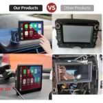 Car 7 inch IPS Portable Smart Screen Wireless Screen Projection Carplay Android Auto, with Reversing Camera - Image 15