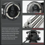 Y4 4 inch 1 Pair Light Guide Dual Lens Fog Light - Image 8