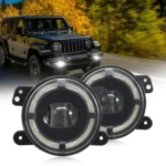 Y5 4 inch 1 Pair Light Guide Single Lens Fog Light - Image 3