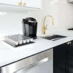 YX038 Acrylic 24 Holes Coffee Capsule Storage Display Stand - Image 3