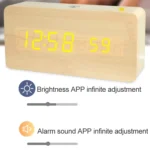 LT-1035 LED Display Digital APP Smart Alarm Clock - Image 5