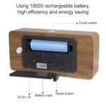 LT-1035 LED Display Digital APP Smart Alarm Clock - Image 8