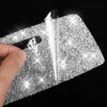 Car Lamp Eyebrow Diamond Decoration Sticker, Left and Right Drive - Image 5
