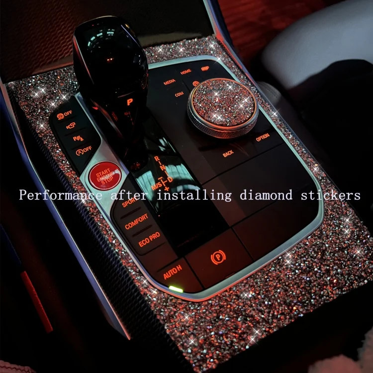 EDA005812201_5.webp Car Lamp Eyebrow Diamond Decoration Sticker, Left and Right Drive - Image 6