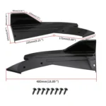 Car Universal Rear Corner Cover Rear Bumper Protective Corner Rear Lip Rear Shovel - Image 3