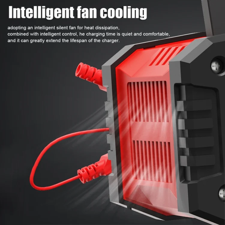 EDA0058401_B6.webp FOXSUR 12V / 24V 20A 300W Portable Motorcycle Car Smart Battery Charger - Image 7