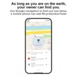 F6 Circular Global Location Tracker Anti-lost Device - Image 6