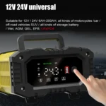 FOXSUR 12V / 24V 10A Portable Motorcycle Car Smart Battery Charger - Image 4