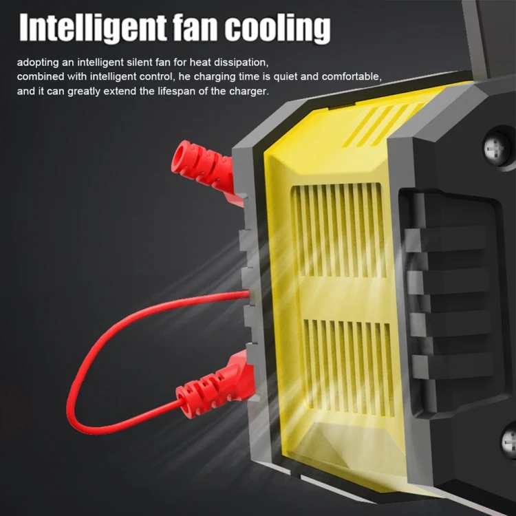 EDA0058410_B6.webp FOXSUR 12V / 24V 10A Portable Motorcycle Car Smart Battery Charger - Image 7