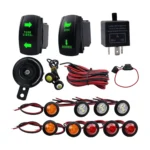 ATV UTV SXS Turn Signal Light Horn Wire Harness Kit