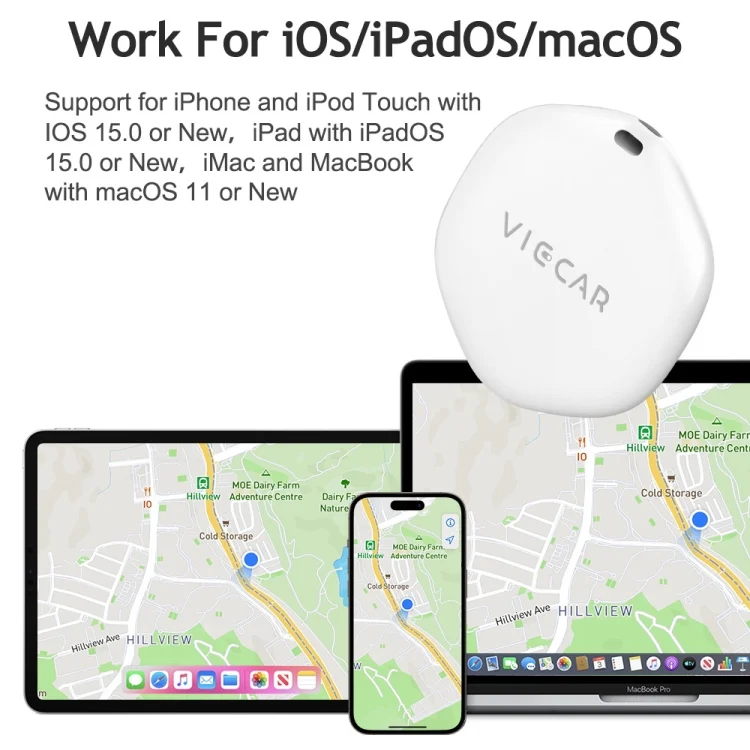 EDA0058764_4.webp VIECAR DW01 Car Key Anti-lost Detection Wireless Location Tracker - Image 5