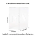 Acrylic Baby Breastmilk Storage Bags Containers - Image 3