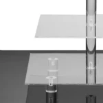 YX065 4 Tier Acrylic Square Cupcake Stand - Image 4