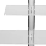 YX065 4 Tier Acrylic Square Cupcake Stand - Image 5