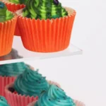 YX065 4 Tier Acrylic Square Cupcake Stand - Image 8