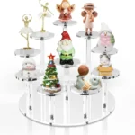 YX066 Acrylic Circular Cupcake Stand