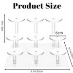 YX067 Acrylic Square Decoration Cupcake Stand - Image 2