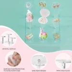 YX067 Acrylic Square Decoration Cupcake Stand - Image 4