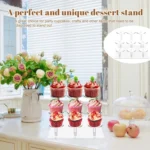 YX067 Acrylic Square Decoration Cupcake Stand - Image 5