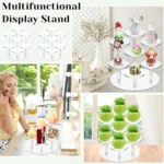 YX068 Acrylic Decoration Cupcake Stand - Image 4