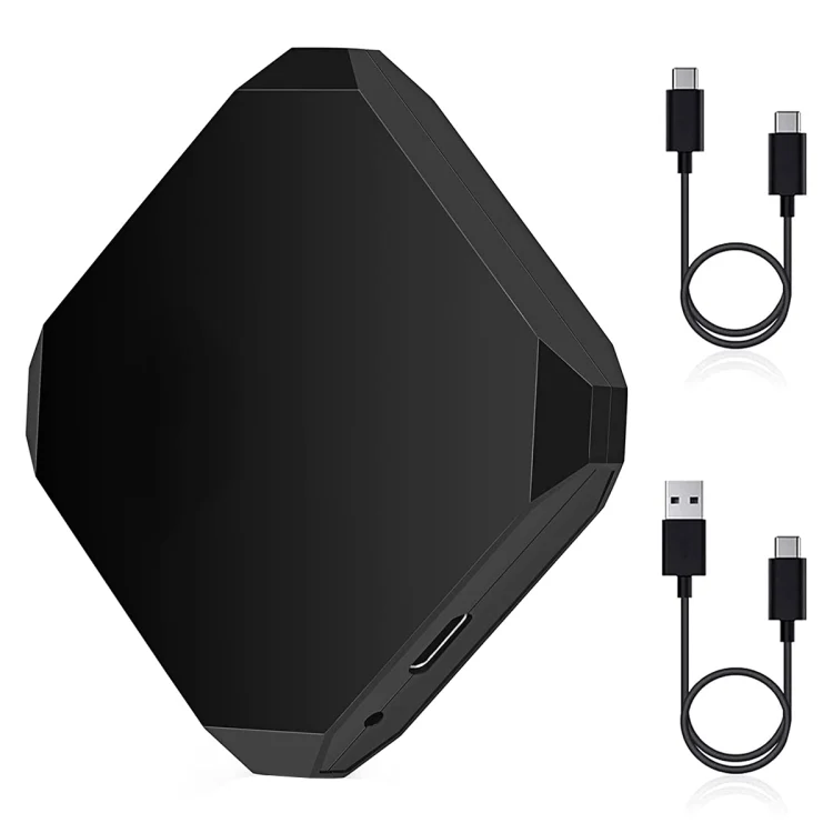 USB + USB-C / Type-C Wired to Wireless Carplay Adapter