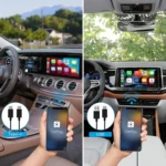 USB + USB-C / Type-C Wired to Wireless Carplay Adapter - Image 7