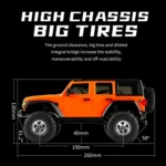 JJR/C C8801 4WD Drive Off-road Climbing Remote Control Vehicle - Image 4