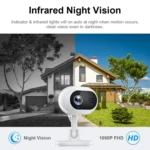 A4 1080P HD WiFi Smart Surveillance Camera Support Two-way Voice & Infrared Night Vision - Image 5