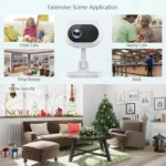 A4 1080P HD WiFi Smart Surveillance Camera Support Two-way Voice & Infrared Night Vision - Image 6