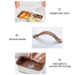 Multi Functional Microwave Oven With Plug-in Electric Cooking Electric Lunch Box - Image 4