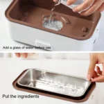 Multi Functional Microwave Oven With Plug-in Electric Cooking Electric Lunch Box - Image 6