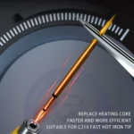 Mechanic 210MAX Dual Station Thermostatic Adjustable Digital Display Soldering Station - Image 4