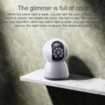 Yesido KM11 3.0MP Full Color Day and Night Smart 2.4G WIFI Camera - Image 7