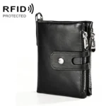 3515 Antimagnetic RFID Multi-function Leather Men Wallet with Card Holder