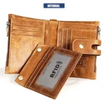 3515 Antimagnetic RFID Multi-function Leather Men Wallet with Card Holder - Image 5