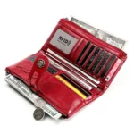 3513 Antimagnetic RFID Multi-function Retro Leather Lady Wallet Large-capacity Purse with Card Holder - Image 3