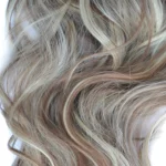 50cm 16 Card Long Curly Hair Wig Seamless Hair Extension Piece - Image 3