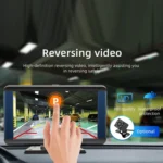 B300R 7 inch Portable Car MP5 Player Built-in Driving Recorder Support CarPlay / Android Auto - Image 8