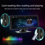 B5303R 10.26 inch Portable Car MP5 Player Built-in Driving Recorder Support CarPlay / Android Auto - Image 8