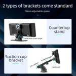 B5303R 10.26 inch Portable Car MP5 Player Built-in Driving Recorder Support CarPlay / Android Auto - Image 9