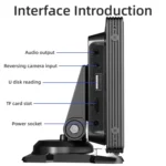 B5303 10.26 inch Portable Car MP5 Player Support CarPlay / Android Auto - Image 3