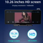 B5303 10.26 inch Portable Car MP5 Player Support CarPlay / Android Auto - Image 5