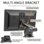 B5305 9 inch Portable Car MP5 Player Support CarPlay / Android Auto - Image 3