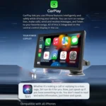 B5305 9 inch Portable Car MP5 Player Support CarPlay / Android Auto - Image 5